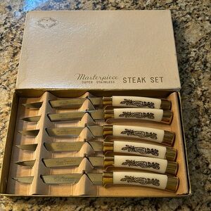 Royal Brand Cutlery Masterpiece Stainless Steak Knife Set